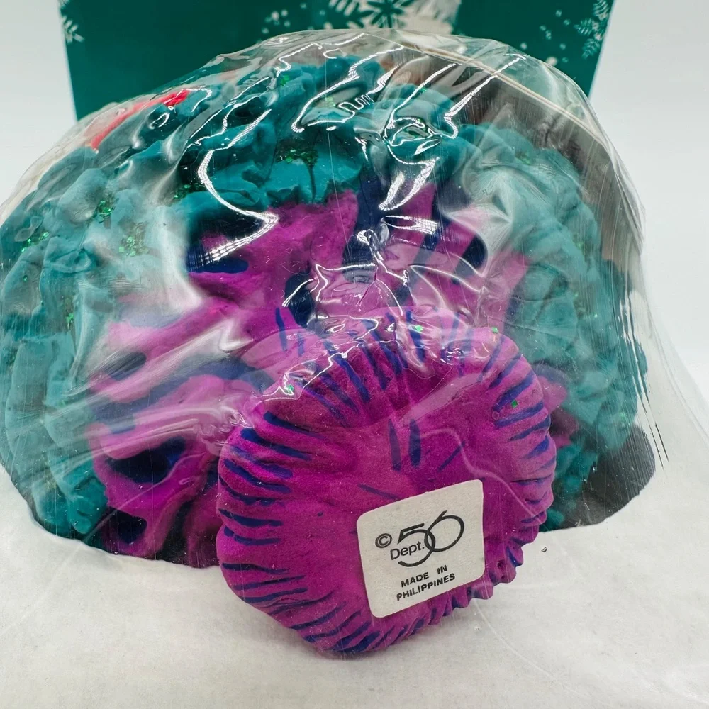 Department 56 Alice in Wonderland Cheshire Cat 1993 Christmas Ornament NIB VTG
